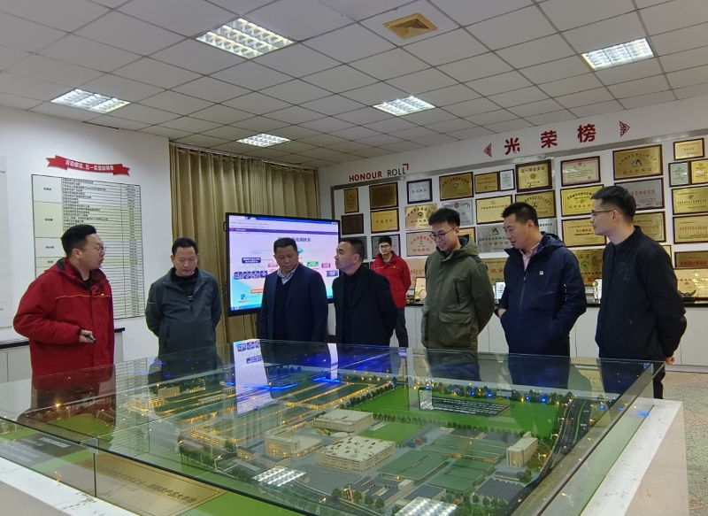 义乌市市场发展集团有限公司到朝阳农产品大市场参观考察