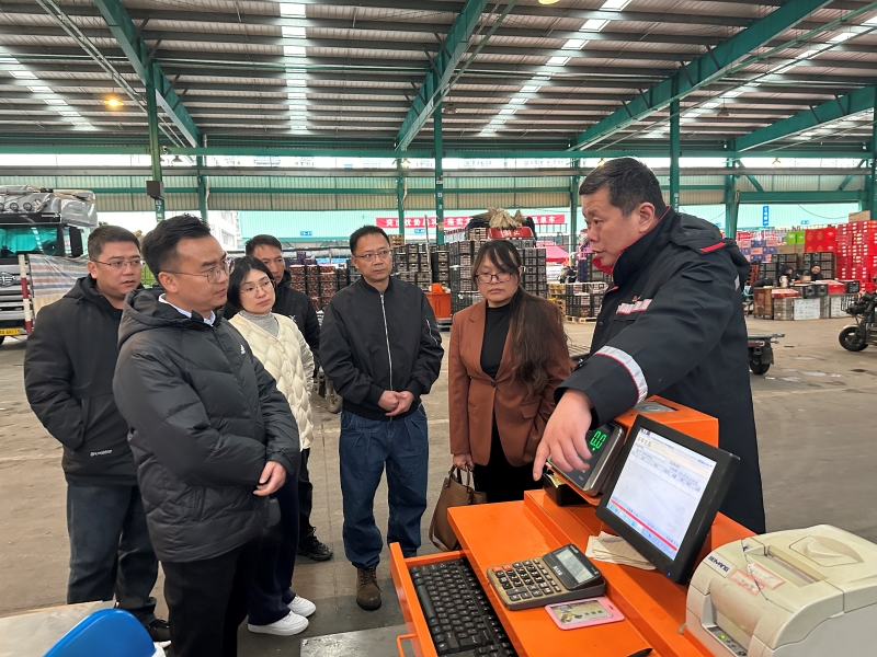 云南省蒙自市西北勒乡领导到朝阳农产品大市场参观考察